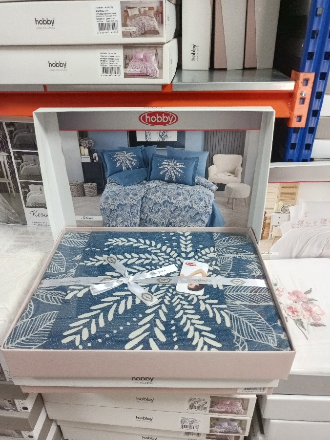 hobby poplin nevresim takımı